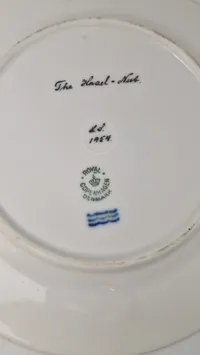 Samling royal Copenhagen tallerkener