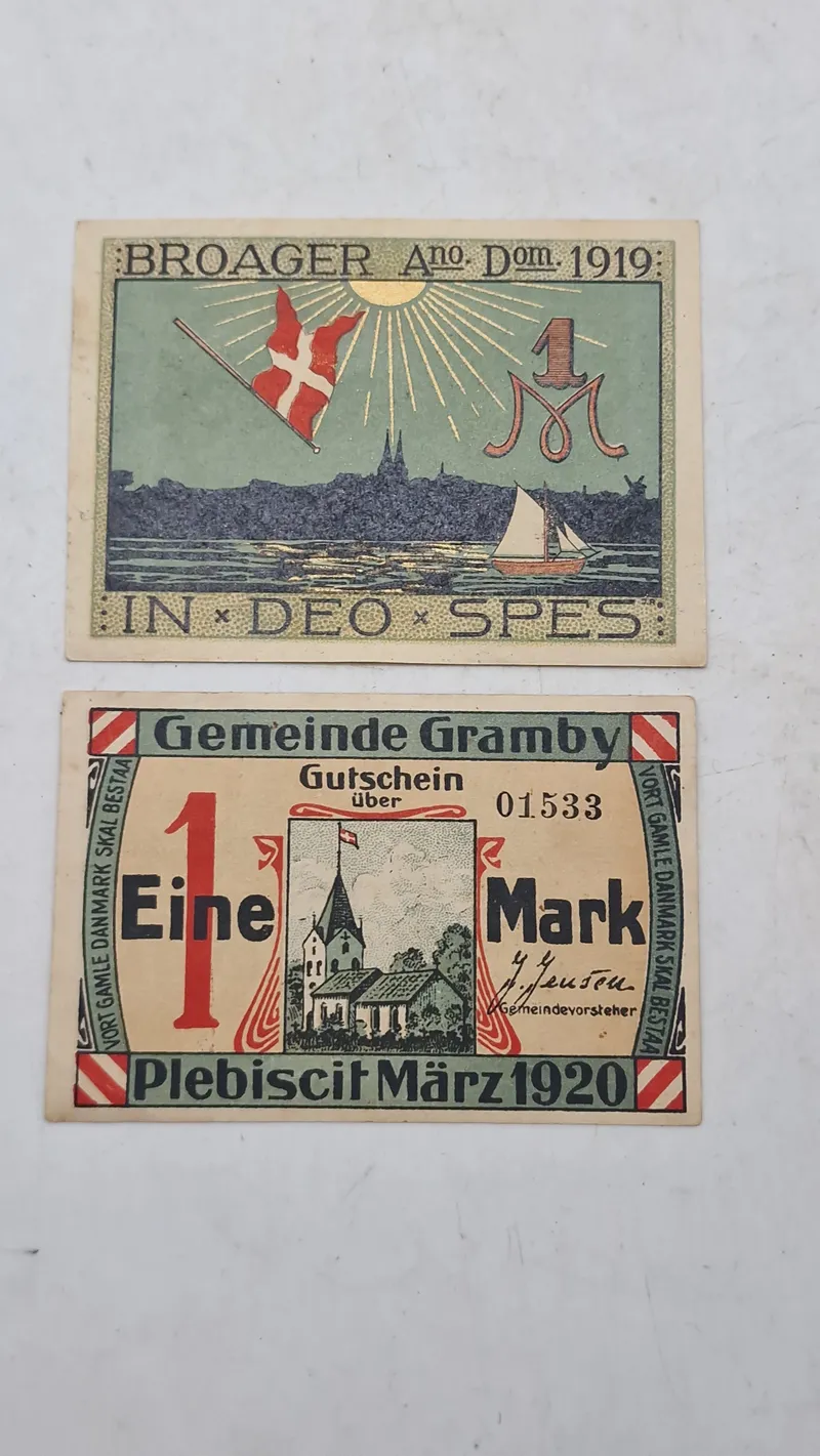 Originale nødsedler, Broager
