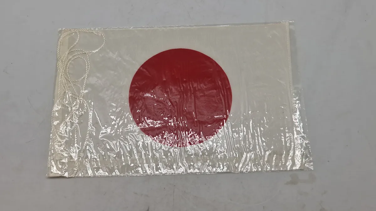Ubrugt Bord flag, Japan