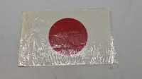 Ubrugt Bord flag, Japan