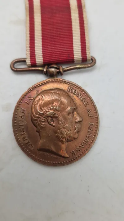 Original 1864 krigs deltager medalje