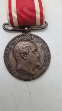 Original 1848-50 krigs deltager medalje
