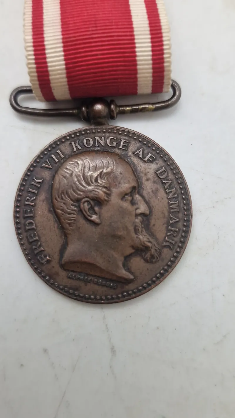 Original 1848-50 krigs deltager medalje