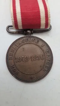 Original 1848-50 krigs deltager medalje
