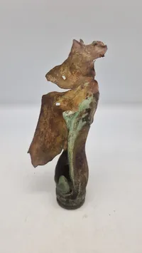Originalt tysk 2 cm flakhylster fra slagmarken