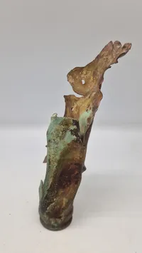 Originalt tysk 2 cm flakhylster fra slagmarken