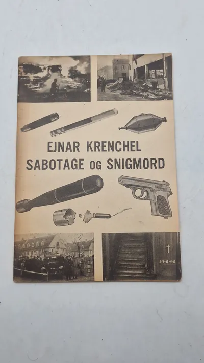 Originalt hæfte - Sabotage og snigmord