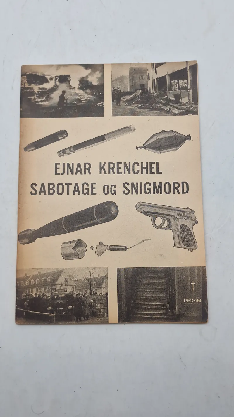 Originalt hæfte - Sabotage og snigmord