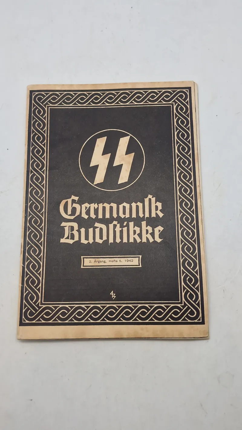 Originalt eks. af Germanske Budstikke fra 1942