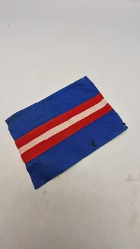 Originalt armbind fra den danske modstandsbevægelse