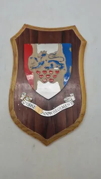 Original plakette fra jyske dragonregiment