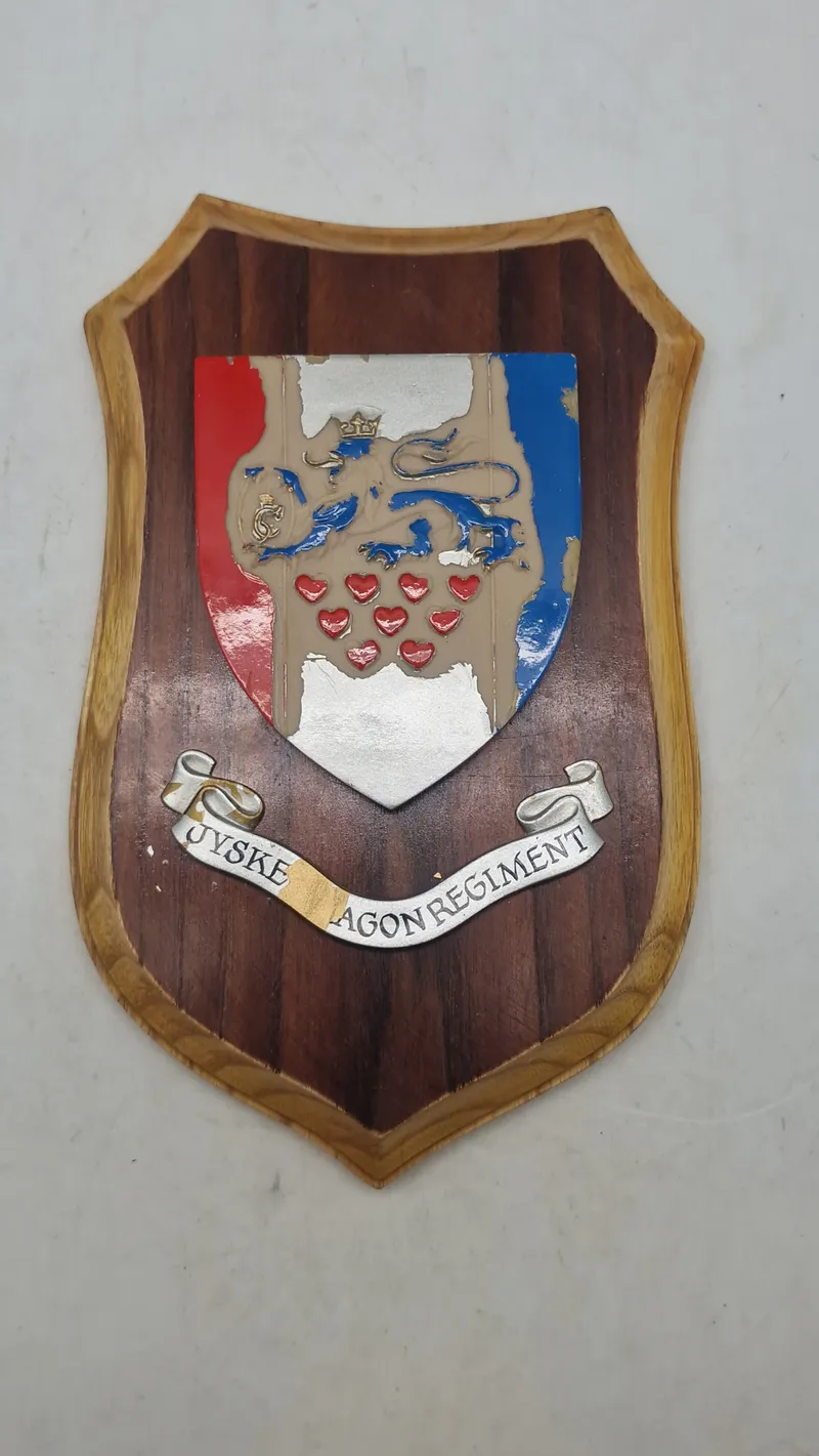 Original plakette fra jyske dragonregiment