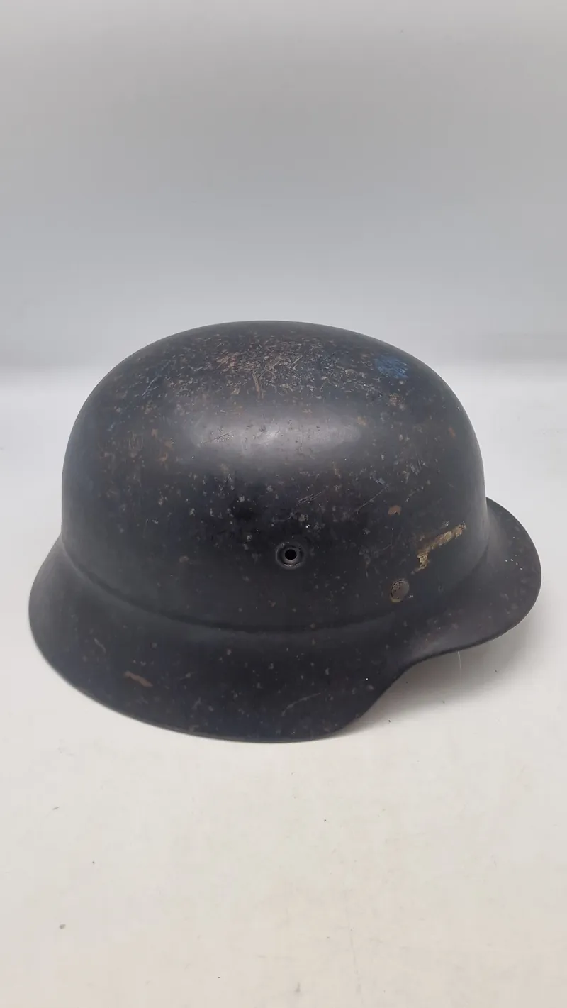 Original tysk Luftschütz/brandhjelm, ww2