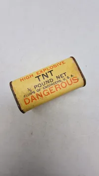 Ekstremt sjælden original TNT blok fra ww2. Deaktiveret