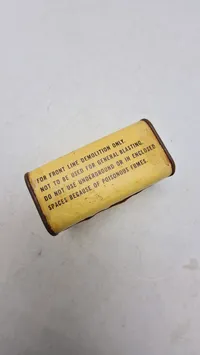 Ekstremt sjælden original TNT blok fra ww2. Deaktiveret