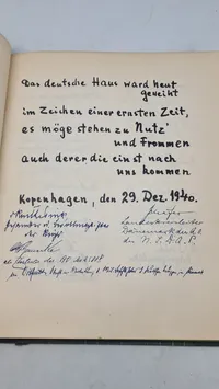 Gæstebogen fra Deutsches Haus, lavet i 500 eks.