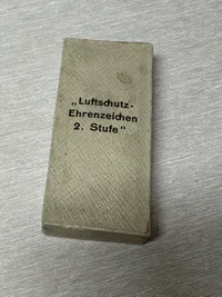 Original Luftschutz-Ehrenzeichen 2.Stufe (Medaille) i original æske