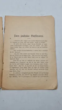 Original anti jødisk propaganda, ww2
