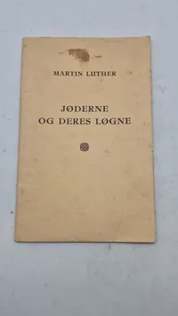 Original dansk anti jødisk propaganda, ww2