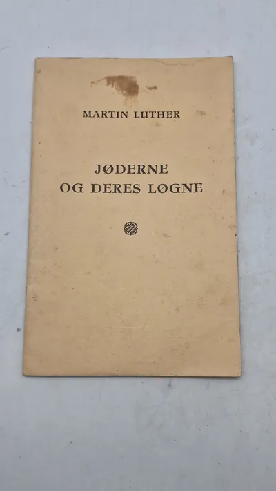 Original dansk anti jødisk propaganda, ww2