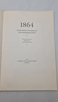 Lot 1864 bøger