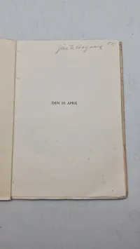 Originalt hæfte, Den 10 april
