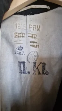 Original Dansk Kappe som brugt 9 April