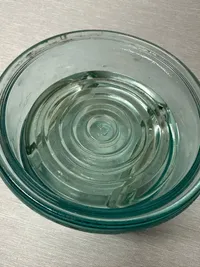 Original Sjælden Tysk Glasmine 43 WW2