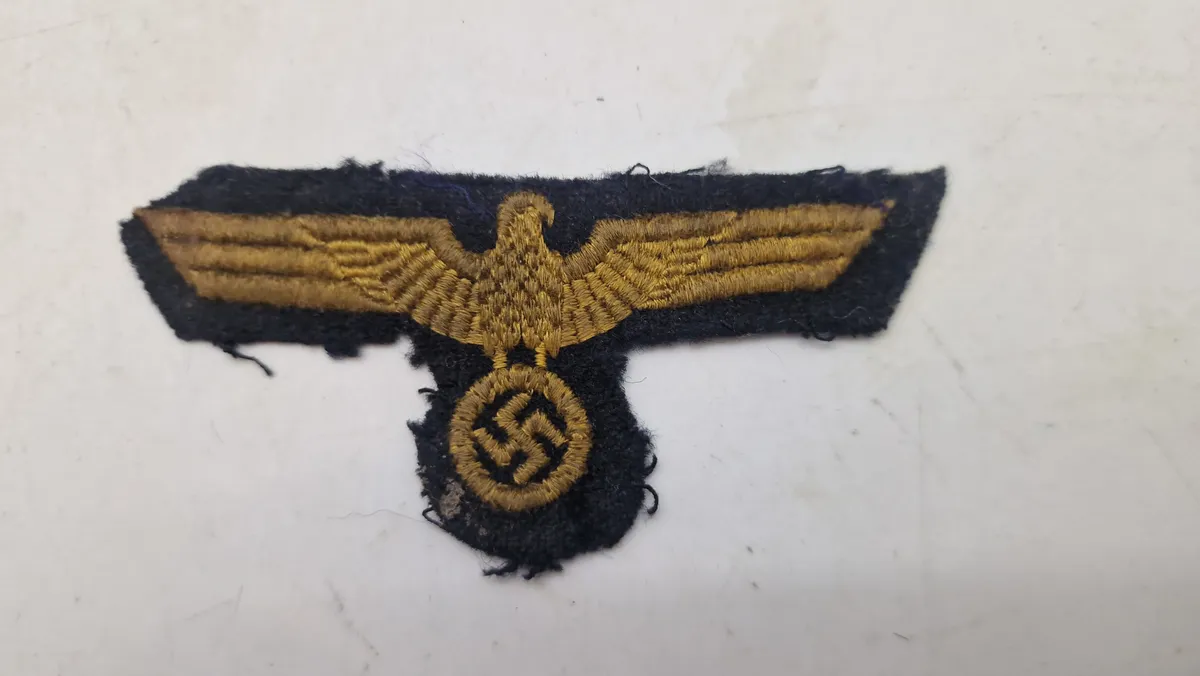 Original Kriegsmarine brystørn
