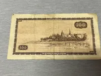 Original Dansk 100 kr 1965