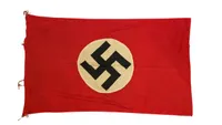 Originalt Stort tysk flag, ww2 frestillet i Italien