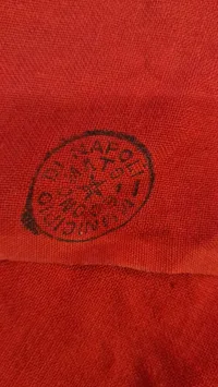 Originalt Stort tysk flag, ww2 frestillet i Italien