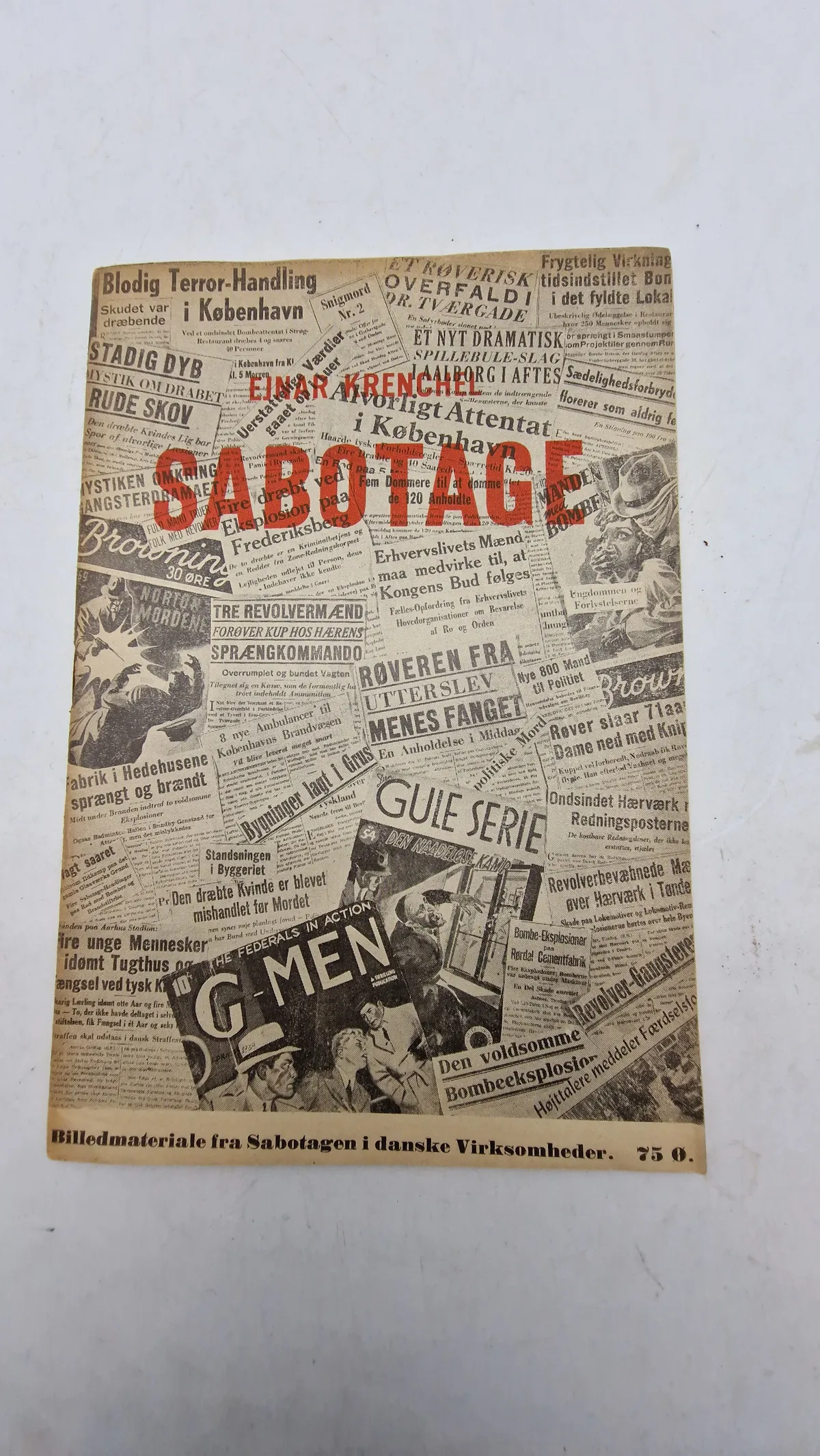 Originalt hæfte, Sabotage