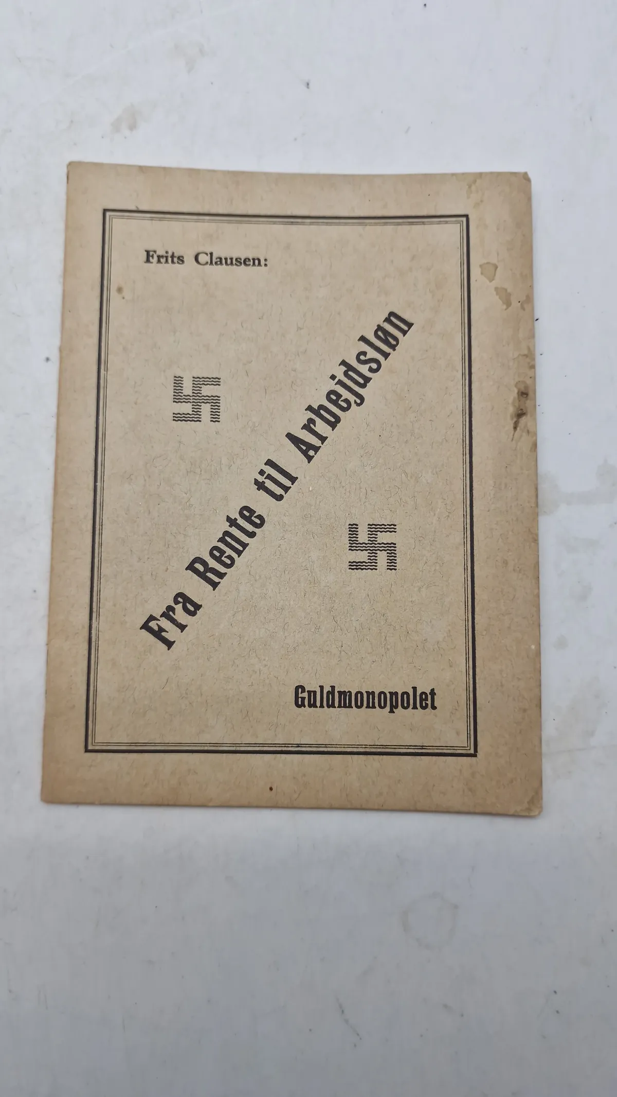 Originalt D.N.S.A.P hæfte