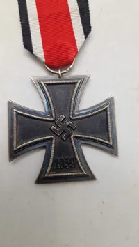 Originalt tysk Eisernes kreuz 2.kl, Hersteller 25 - Arbeitsgemeinschaft der Graveur-, Gold- und Silberschmiedeinnungen