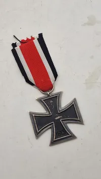 Originalt tysk Eisernes kreuz 2.kl, Hersteller 25 - Arbeitsgemeinschaft der Graveur-, Gold- und Silberschmiedeinnungen