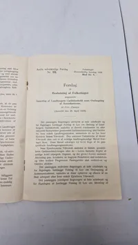 Originalt D.N.S.A.P hæfte