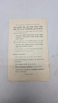 Originalt D.N.S.A.P hæfte