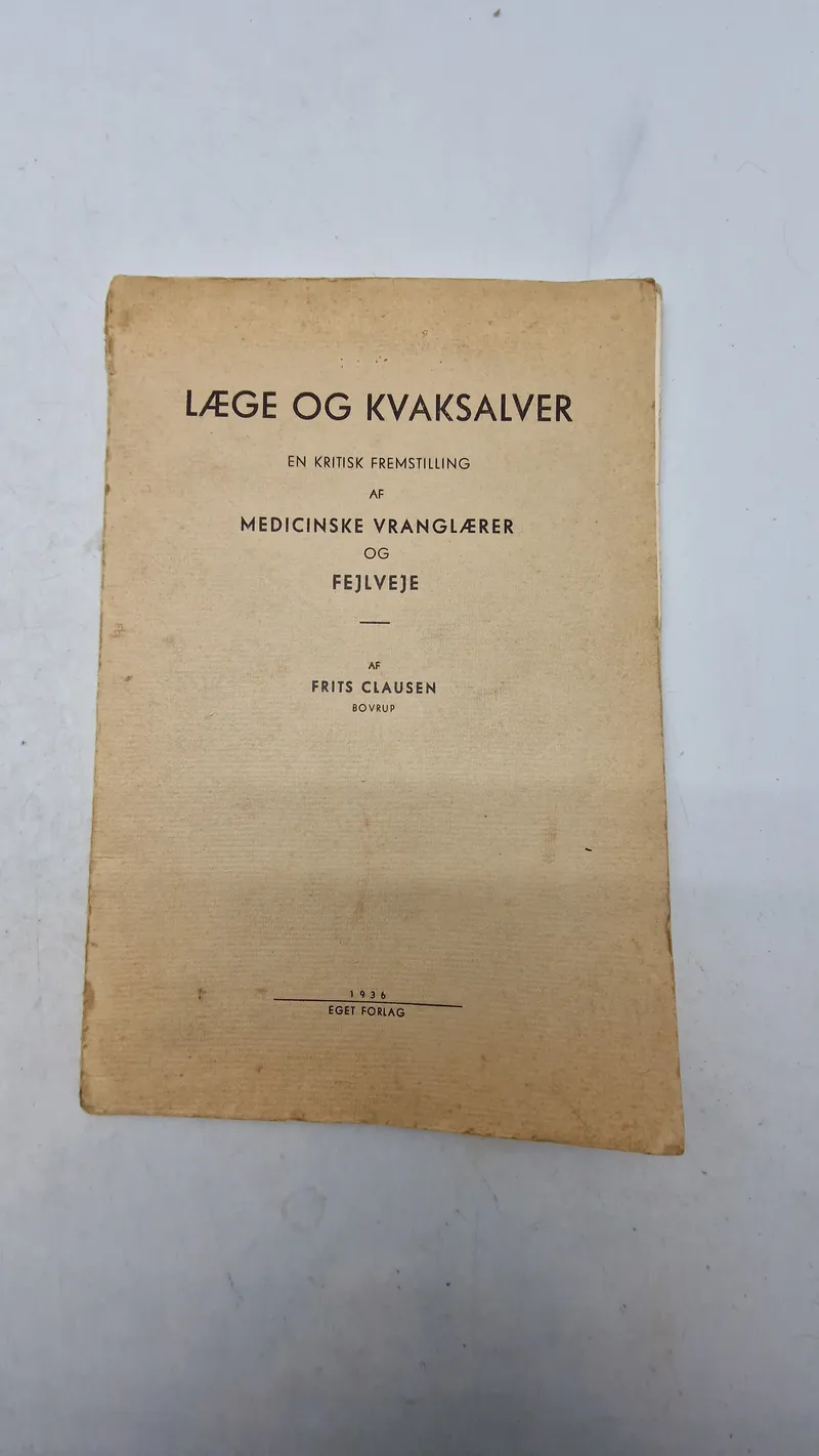 Originalt D.N.S.A.P hæfte