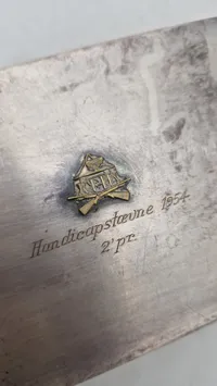 2 præmie for handikapstævne 1954, nysølv