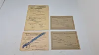 Originalt Lot fra Dansk Tysklandsarbejder WW2