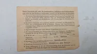 Originalt Lot fra Dansk Tysklandsarbejder WW2