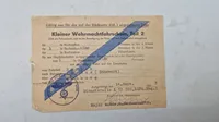 Originalt Lot fra Dansk Tysklandsarbejder WW2