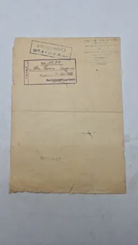 Originalt Lot fra Dansk Tysklandsarbejder WW2