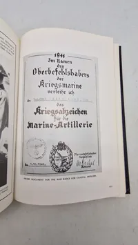 For Fuhrer and Fatherland: Military Awards of the Third Reich