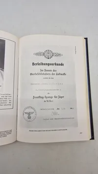 For Fuhrer and Fatherland: Military Awards of the Third Reich
