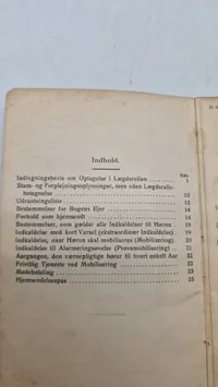 Original dansk soldaterbog, 1912