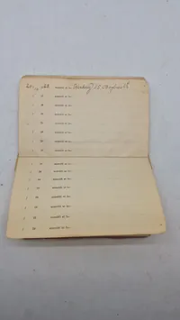 Original dansk soldaterbog, 1912