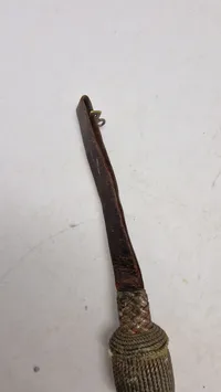 Original urkæde som sabel portepé