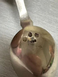 Original Dansk FDM ske af sølv fra 1931